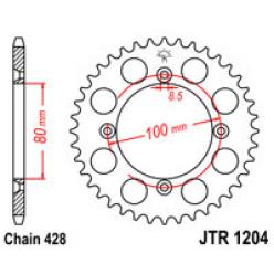 Звездочка задняя JT Sprockets (шаг 428 ) JT JTR1204